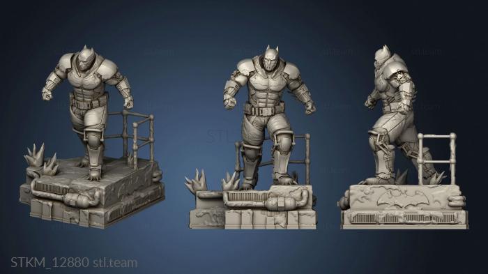 3D model Batman Arkham Origins XE Suit Statue (STL)