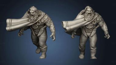 3D model Deadly Encounters Chapter Vanator The Rat Hunter Druid (STL)