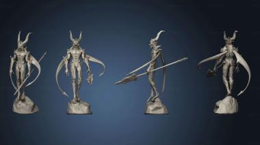 3D model Deadly Sins Arch Devil Spear (STL)