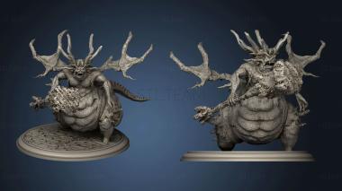 3D model asylum demon and Executioner Smough Dark Souls (STL)