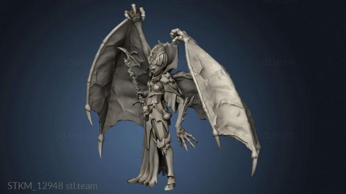 3D model Fantasy Female Vampire monster (STL)