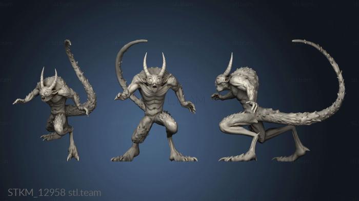 3D model Quasit Attacking (STL)