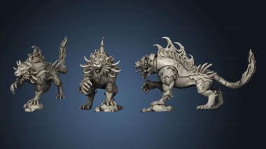 3D model Fantasy Helldog (STL)