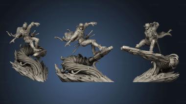 3D model Death Speed Champions Clay Surfing (STL)