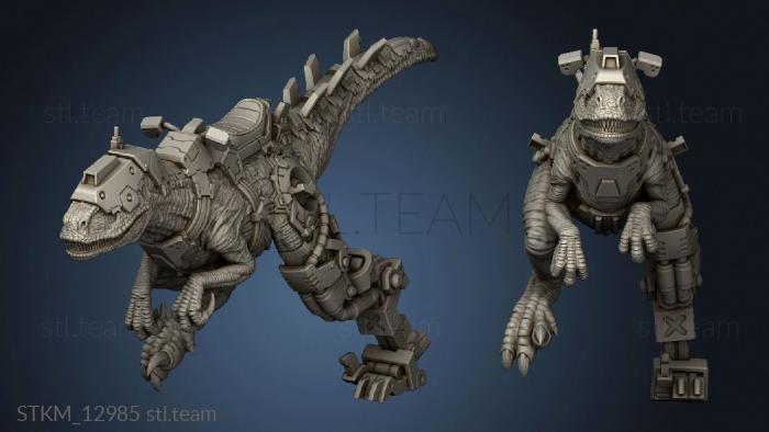 3D model Death Speed Champions Cyber Rex Dinosaur Helmet (STL)