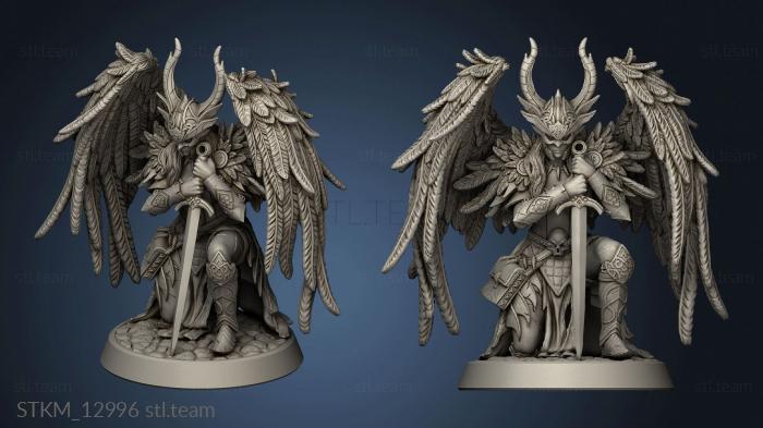 3D model Fantasy Journey to Nidavellir Fallen Valkyrie (STL)