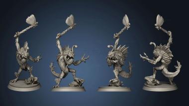 3D model Deepling Warriors Wuh Warrior (STL)