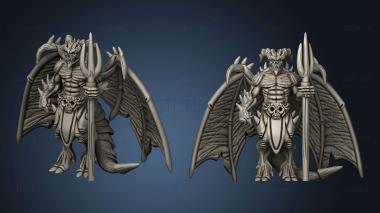 3D model Demon Flame Skulls (STL)