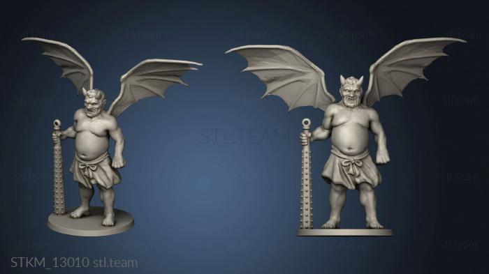 3D model Demon Prince Stand In Wings (STL)