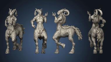 3D model Fey Woods Centauroid Satyr (STL)