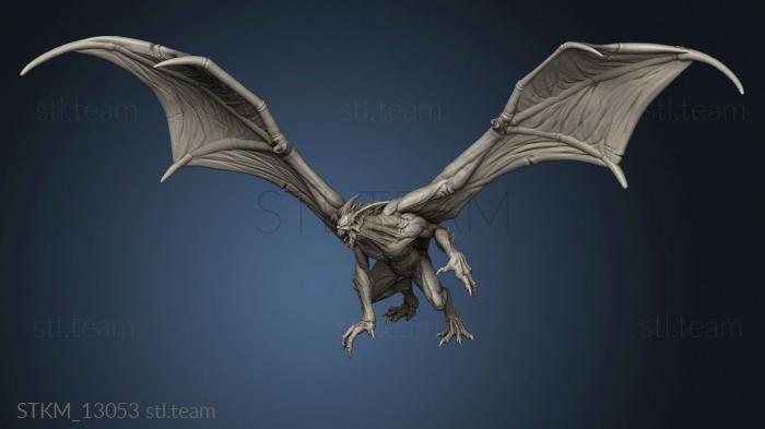 3D model Flying Vampires Vampire Crouch (STL)