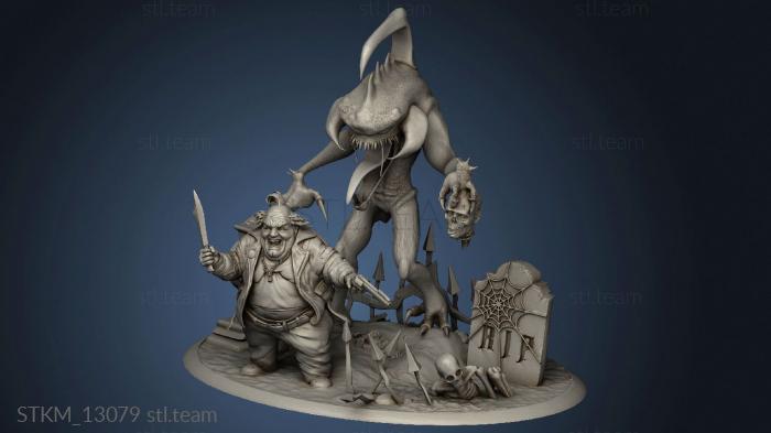 3D model diorama violator (STL)