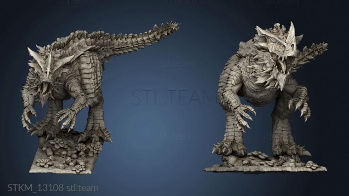 3D model FERAL CARNOSAUR (STL)