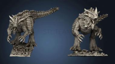 3D model FERAL CARNOSAUR (STL)