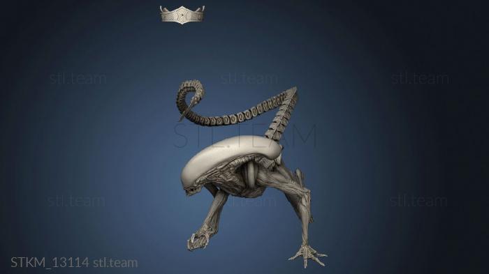 3D model Dog Alien Cling Xenomorph Canopy (STL)