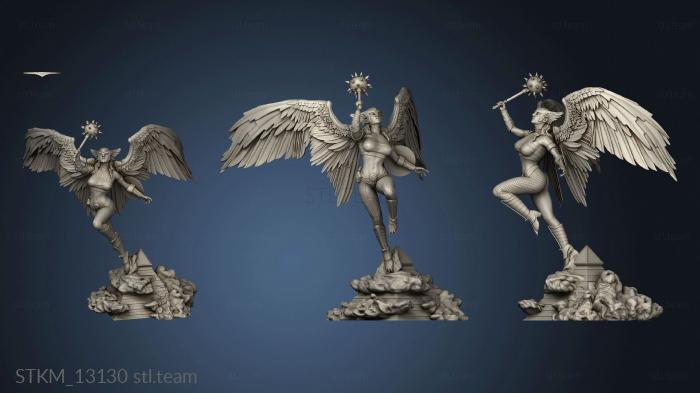 3D model Hawkgirl (STL)