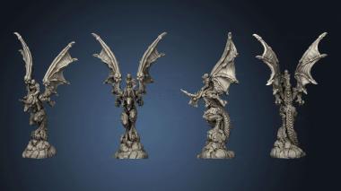 3D model Dragon Rider (STL)