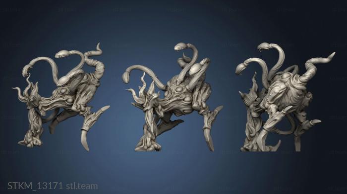 3D model Draco Eldritch Century Tyrant and Raptors monsters mon ec (STL)