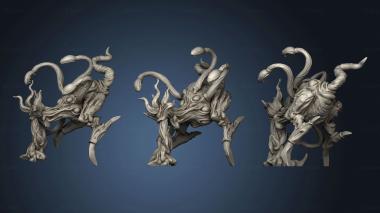 3D model Draco Eldritch Century Tyrant and Raptors monsters mon ec (STL)