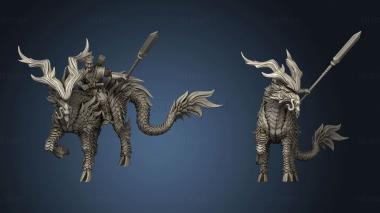 3D model Dragon Empire Kirin Riders (STL)