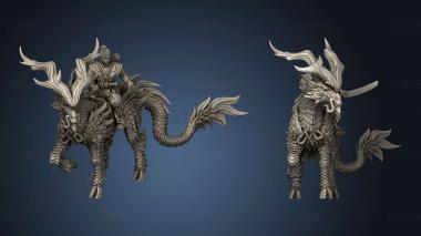 3D model Dragon Empire Kirin Riders (STL)