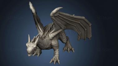 3D model Dragon from Stouthearted Heroes (STL)