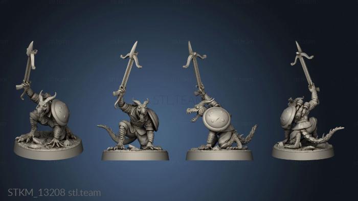 3D model Dragon War Kobold Crossbow Troops (STL)