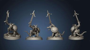 3D model Dragon War Kobold Crossbow Troops (STL)