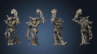 3D model Drunken Dark Forest DF Tree ent rock (STL)