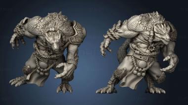 3D model Dragonborns Big Lizard Greater DB tverse (STL)