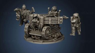 3D model Dragons Lake Miniaturas Ballista Dwarven Holds Dragon Ballista (STL)