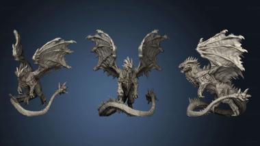 3D model Dragons The Red Moon Baastherox (STL)