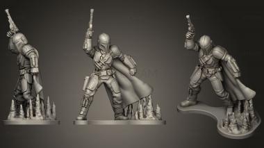 3D model The Mandalorian Remix For Silk Filament (STL)