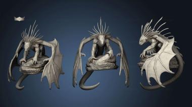 3D model Dragon Trapper Lodge Floating (STL)