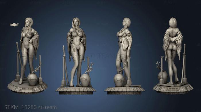 3D model geisha block NR (STL)