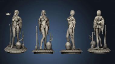 3D model geisha block NR (STL)