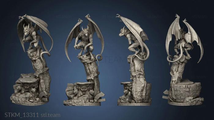 3D model Gargoyles Brooklyn and Bronx (STL)