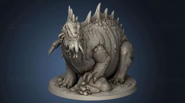 3D model Elder God Bokrug Bokurog (STL)