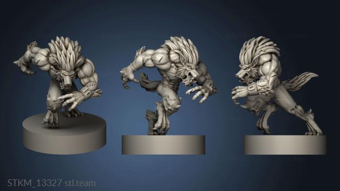 3D model equipos Muertos lobo (STL)