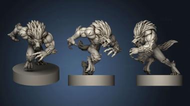 3D model equipos Muertos lobo (STL)