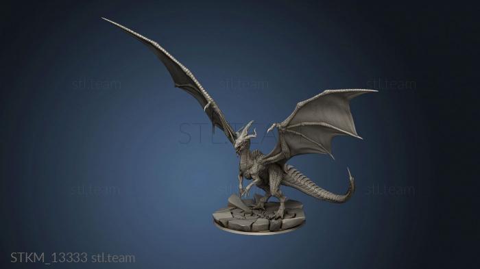 3D model Elder White Dragon elder white ted (STL)