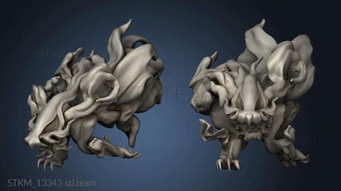 3D model Cult Pickle Shadowfell Night Stalker pose (STL)