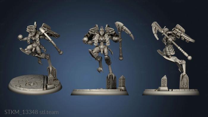 3D model Necroid Tomb Lords Lennox Destrukthor Lord (STL)