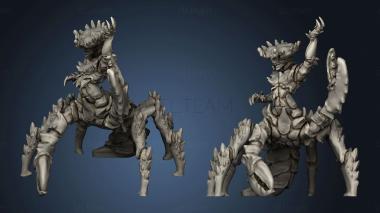 3D model Elemental Creatures Queen the Maelstrom Full (STL)