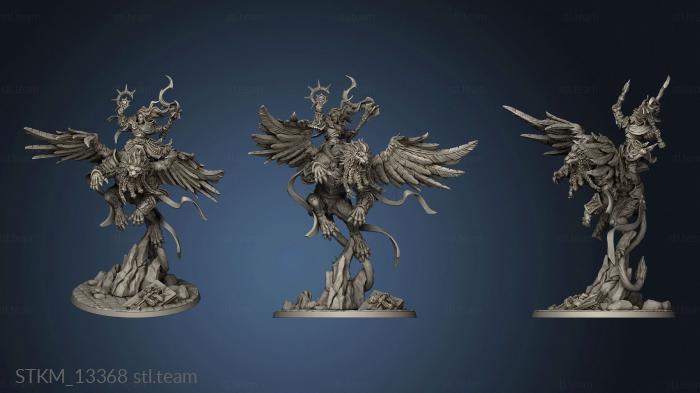 3D model Brotherhood Requiem Proudman Winged Lion Agata Holy Symbol (STL)