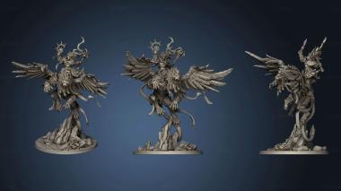 3D model Brotherhood Requiem Proudman Winged Lion Agata Holy Symbol (STL)