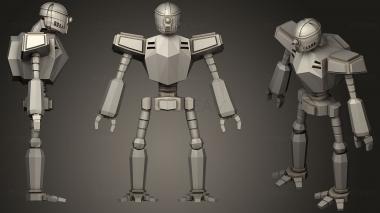 3D model Toriyama Style Robot (STL)