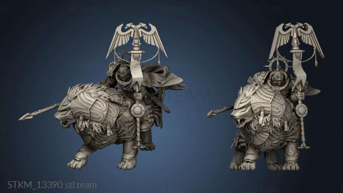 3D model Emperor Lion Guard Cape (STL)