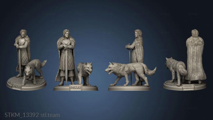 3D model GOT House STARK (STL)