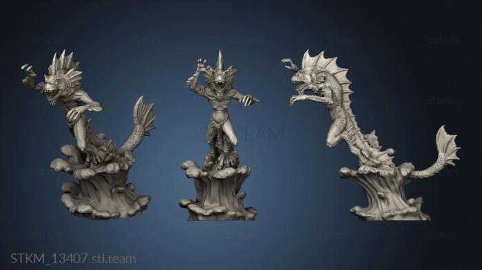 3D model End Depth fishfolk surprise attack (STL)